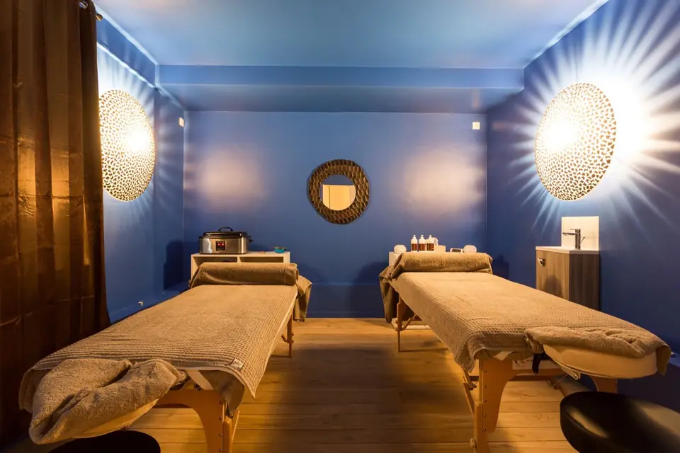 Sala de massagem a dois do Spa Louise